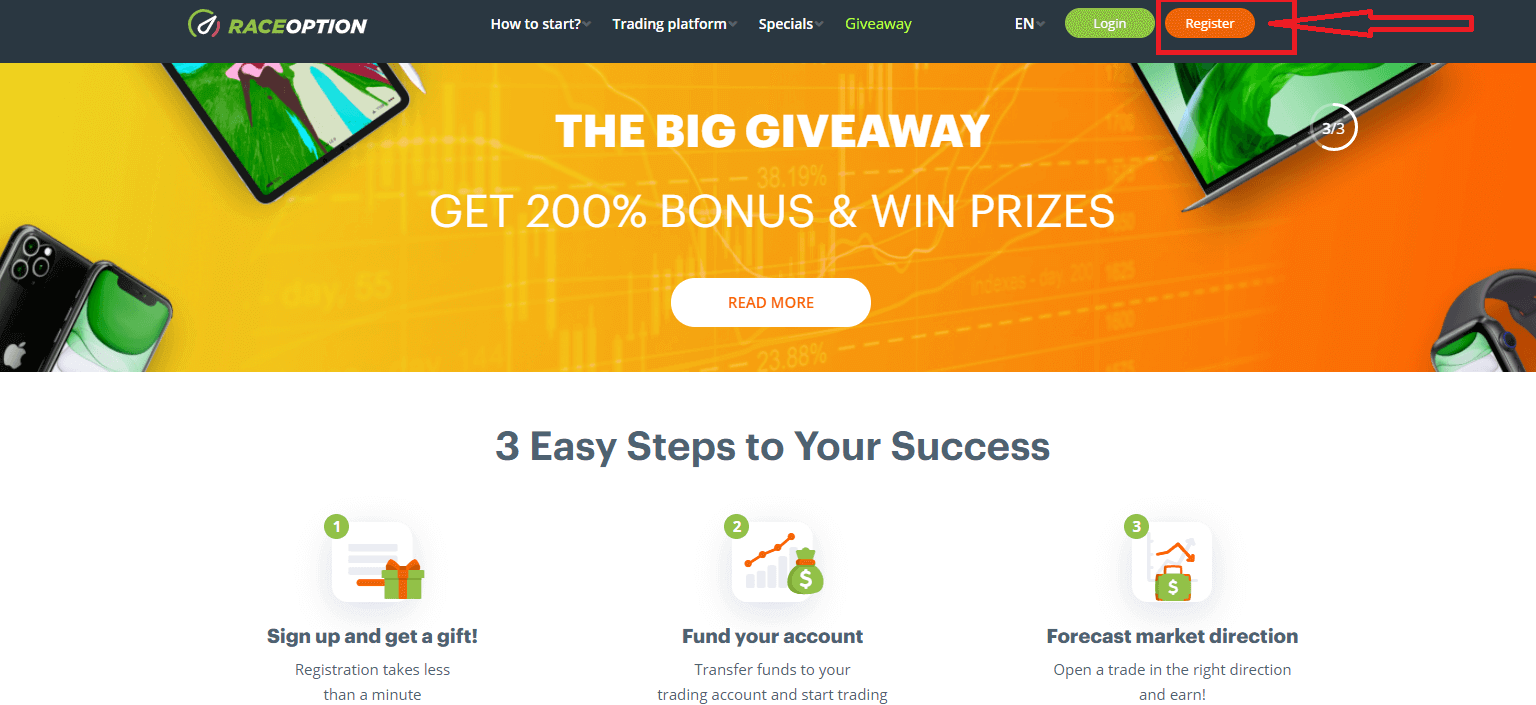 How to Register and Verify Account in Raceoption How to Register and Verify Account in Raceoption